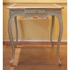 Table à jeux en bois peint de style Louis XV