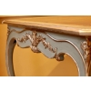 Table à jeux en bois peint de style Louis XV