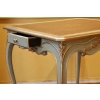 Table à jeux en bois peint de style Louis XV