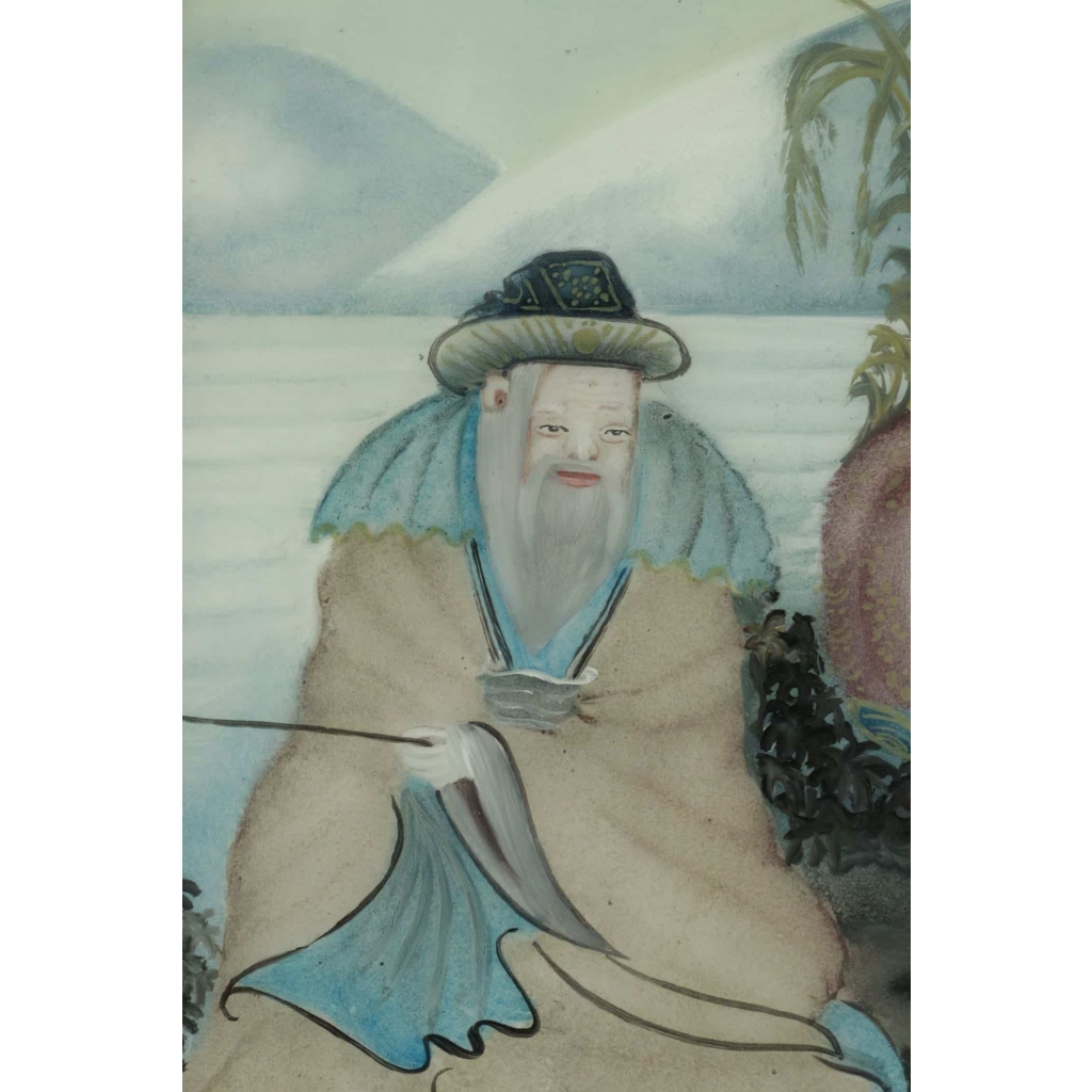 Paire de Sous -Verre, Art d’Asie | Biron Paire de Sous -Verre, Art d'Asie
