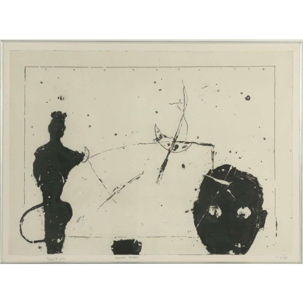 Gravure, Lithographie, Signée Ferrer | Biron Gravure, Lithographie, Signée Ferrer