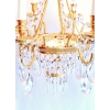 Lustre à poignards et pampilles de style Directoire, circa 1970 | Biron Lustre à poignards et pampilles de style Directoire, circa 1970