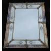 1970 Miroir Aux Etoiles Filantes Style Véronese Rectangulaire Parecloses et Fleurs Dorées a l Or 102 X 82 cm | Biron 1970 Miroir Aux Etoiles Filantes Style Véronese Rectangulaire Parecloses et Fleurs Dorées a l Or 102 X 82 cm