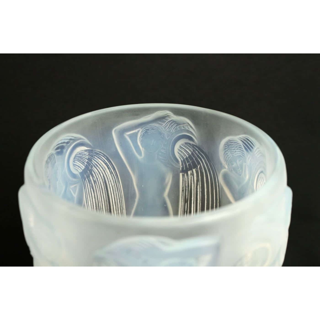 René Lalique Opalescent « Danaides » Vase | Biron René Lalique Opalescent "Danaides" Vase