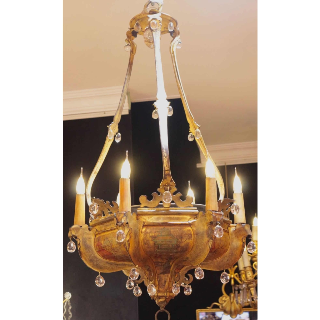 Lustre japonisant 19e | Biron ||||