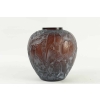 René Lalique Vase » Perruches » Teinté Ambre | Biron |||||