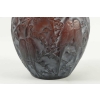 René Lalique Vase » Perruches » Teinté Ambre | Biron René Lalique Vase" Perruches " Teinté Ambre