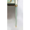 Petit bureau plat de style Louis XVI en laque céladon, circa 1950 | Biron Petit bureau plat de style Louis XVI en laque céladon, circa 1950