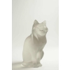 René Lalique (1860-1945) « Chat Assis » | Biron ||||||