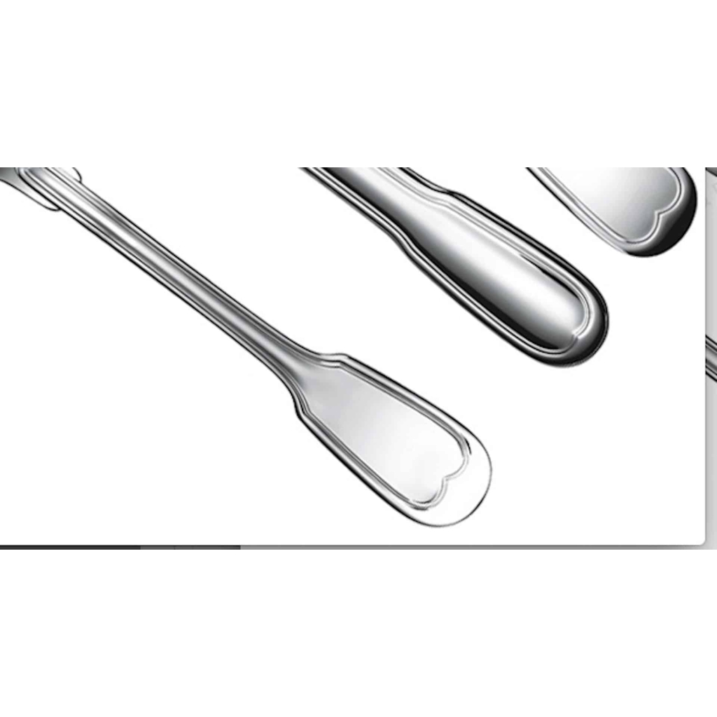 Christofle Flatware « Chinon » Silverplated 103 pieces | Biron Christofle Flatware "Chinon" Silverplated 103 pieces