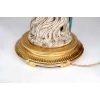 Paire de lampes perroquets en faience, circa 1970