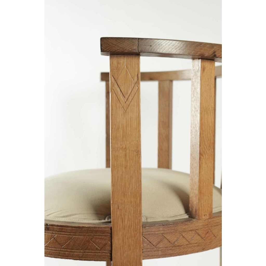 Jallot Léon,paire de fauteuils | Biron Jallot Léon,paire de fauteuils