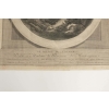Gravure Romantique, XIXème Siècle, « Le Départ du Courrier » | Biron Gravure Romantique, XIXème Siècle, "Le Départ du Courrier"