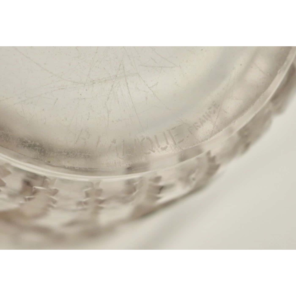René Lalique Vase « Bornéo » Black Enemaled | Biron René Lalique Vase "Bornéo" Black Enemaled