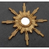 1950/70′ Miroir Soleil ,Bois Doré 102 cm | Biron 1950/70' Miroir Soleil ,Bois Doré 102 cm