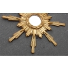 1950/70′ Miroir Soleil ,Bois Doré 102 cm | Biron 1950/70' Miroir Soleil ,Bois Doré 102 cm