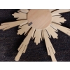 1950/70′ Miroir Soleil ,Bois Doré 102 cm | Biron 1950/70' Miroir Soleil ,Bois Doré 102 cm