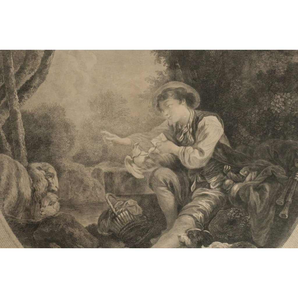 Paire Degravure Romantique, XIXème Siècle, « le Départ Du Courrier » L’arrive Du Courrier” | Biron Paire Degravure Romantique, XIXème Siècle, "le Départ Du Courrier" L’arrive Du Courrier”