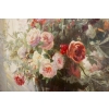 Nature morte aux fleurs et aux fruits signée Vincent.XIXème siècle.