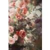 Nature morte aux fleurs et aux fruits signée Vincent.XIXème siècle.