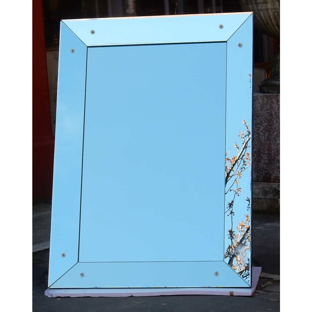 1970′ Miroir Venise Art Deco 107 X 152 CM | Biron ||||