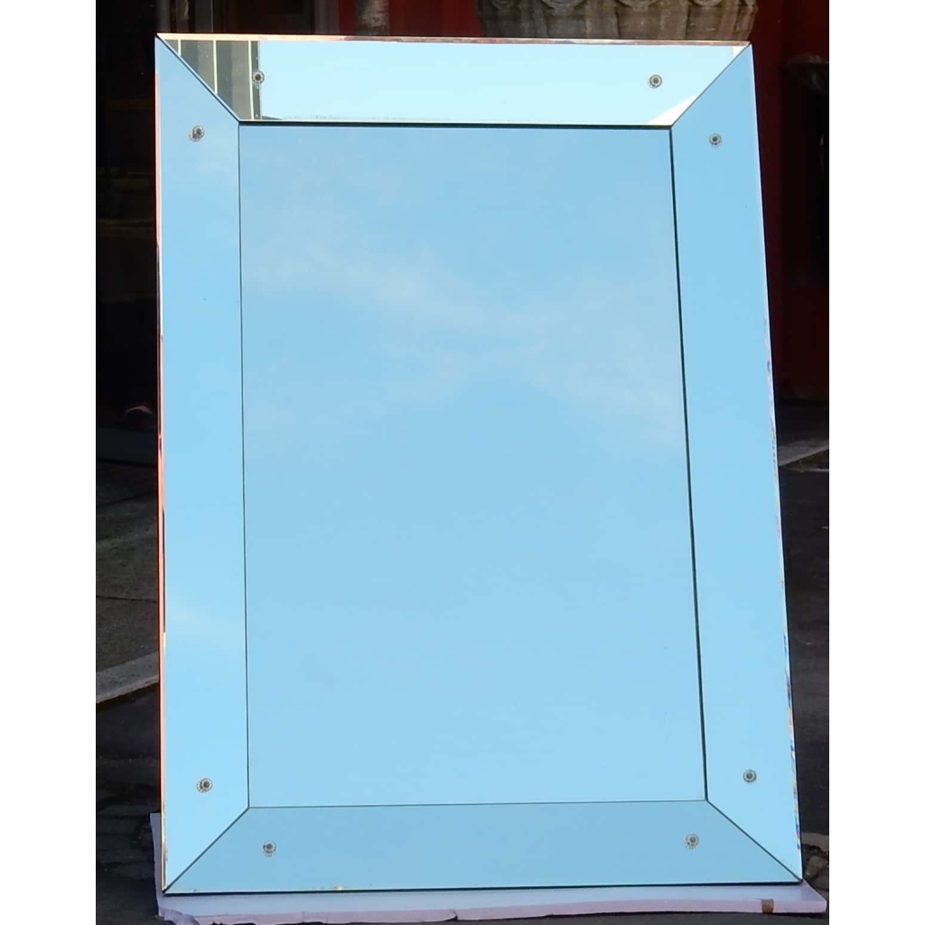 1970′ Miroir Venise Art Deco 107 X 152 CM | Biron 1970' Miroir Venise Art Deco 107 X 152 CM