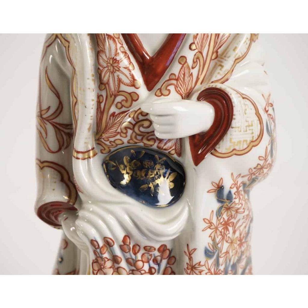 Bijin (beautés) en porcelaine et émaux imari | Biron Bijin (beautés) en porcelaine et émaux imari