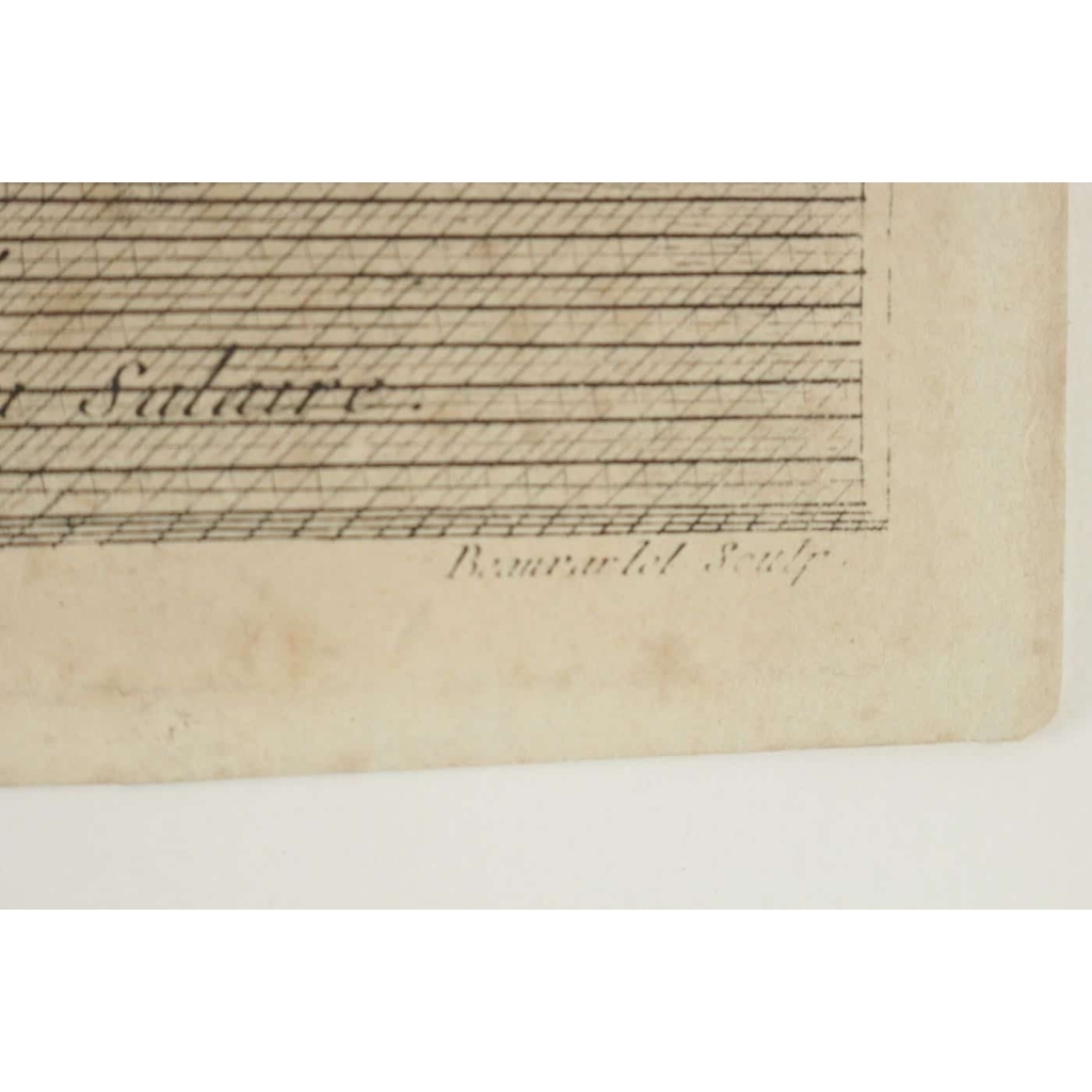 Gravure Romantique, XIXème Siècle, « LArrivée du Courrier » | Biron Gravure Romantique, XIXème Siècle, "LArrivée du Courrier"