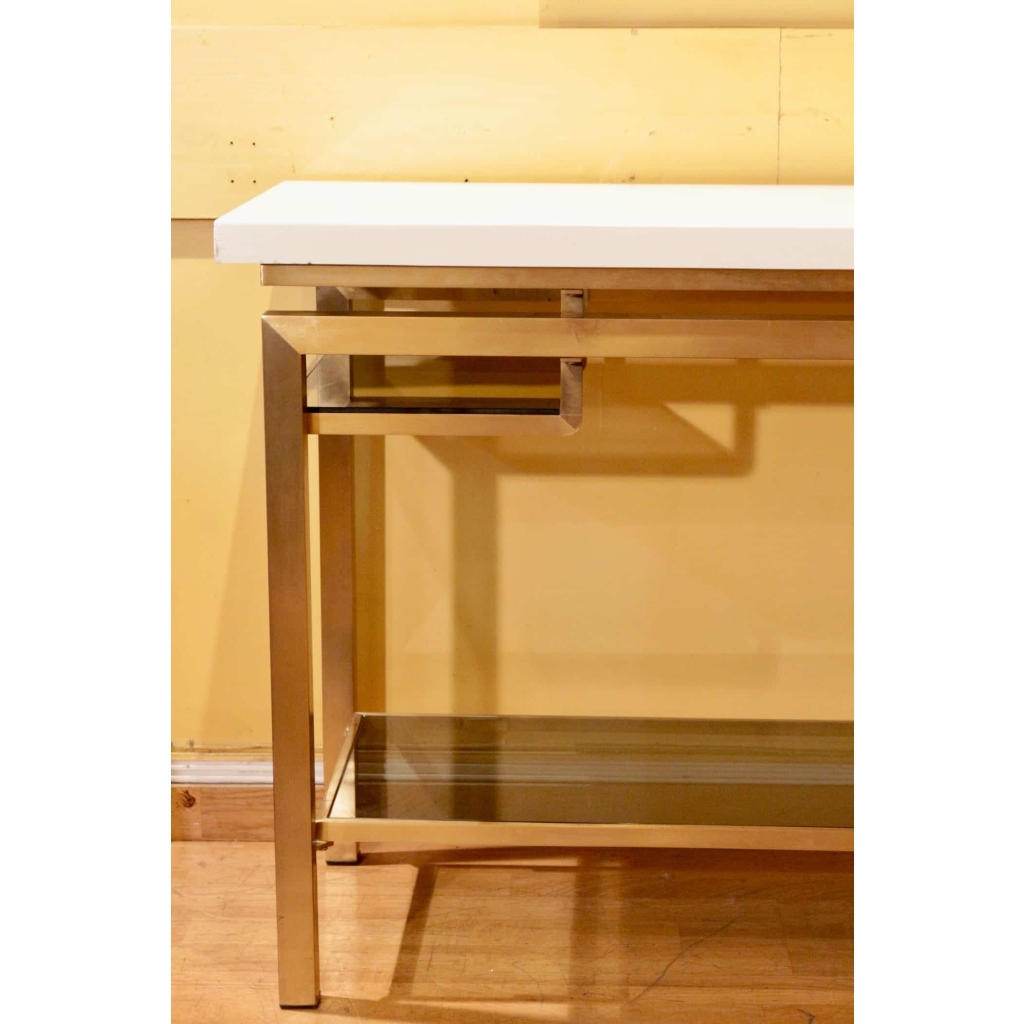 Console en bronze doré de la Maison Jansen