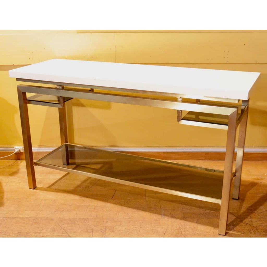 Console en bronze doré de la Maison Jansen