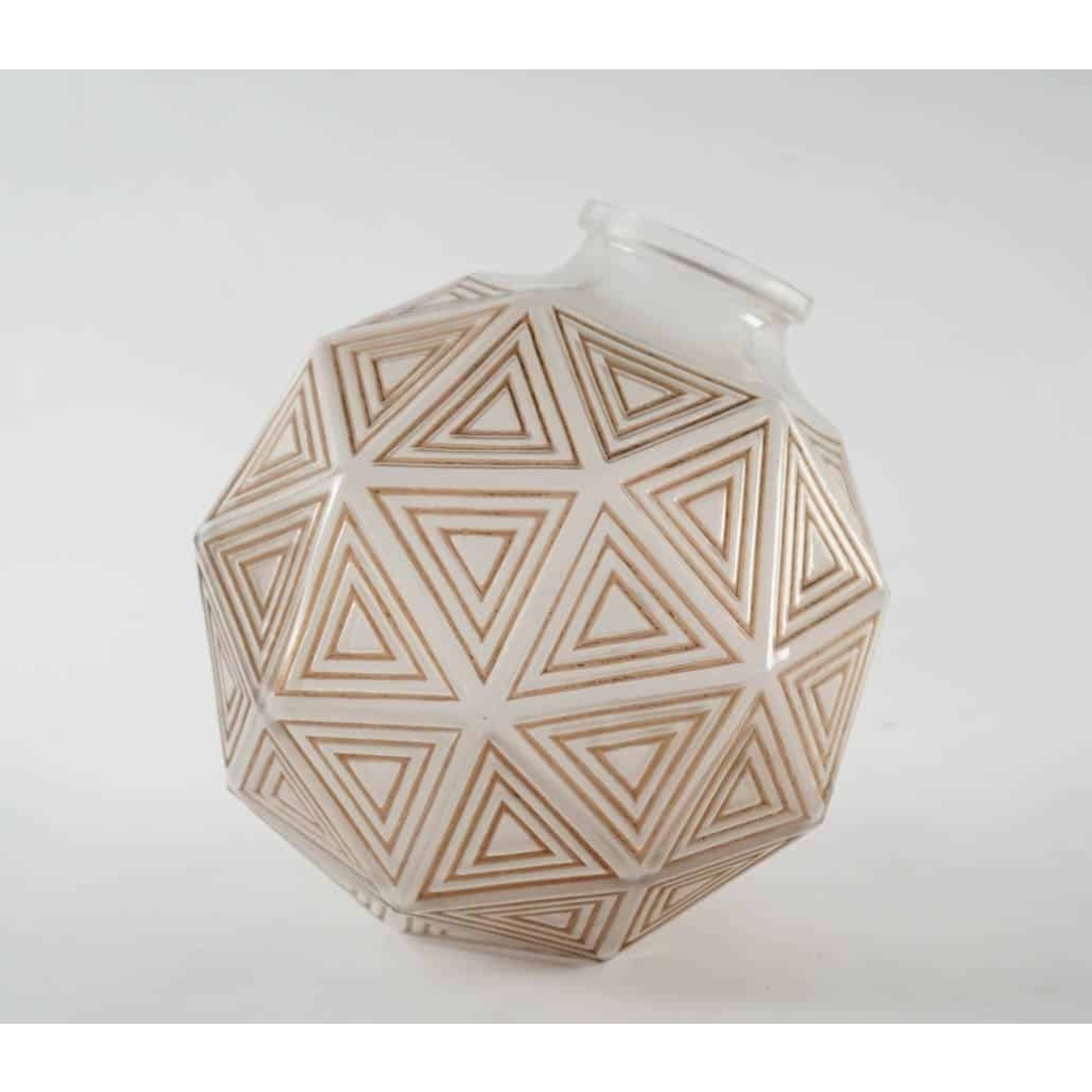 René lalique Suspension « Nanking » émaillé Gold | Biron |||||