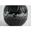 Marie Claude Lalique : Pair of Black and Frosted Glass ‘TANZANIA’ Vases | Biron Marie Claude Lalique : Pair of Black and Frosted Glass 'TANZANIA' Vases
