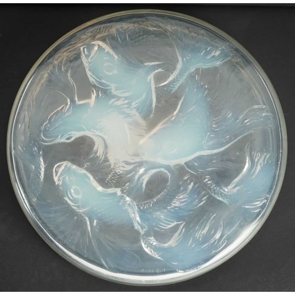 René Lalique Opalescent Boite » Cyprins » | Biron René Lalique Opalescent Boite" Cyprins"