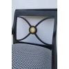 Paire de fauteuils de style Empire en laque noire, Maison Jansen, années 1940