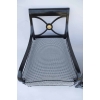 Paire de fauteuils de style Empire en laque noire, Maison Jansen, années 1940
