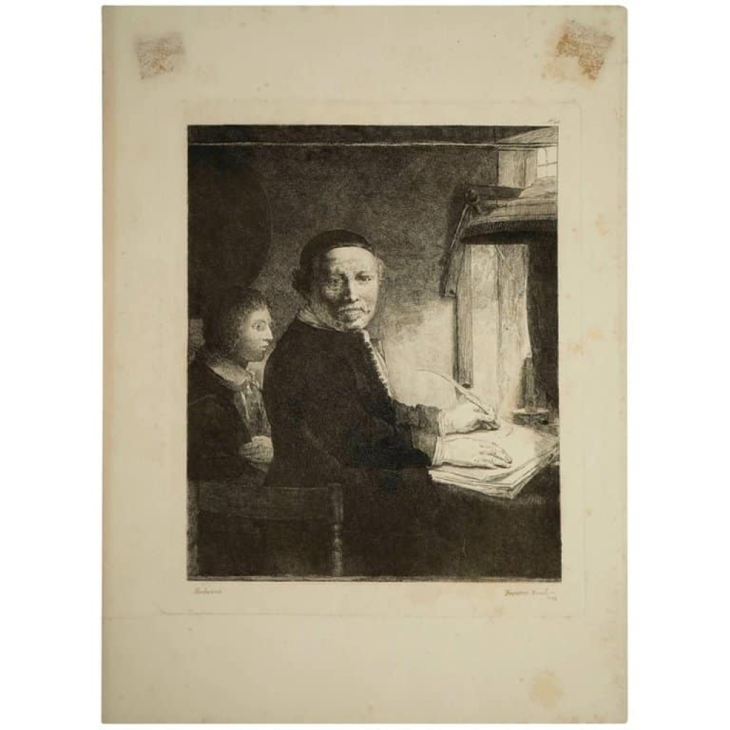 Gravure, XIXème Siècle, par Francesco Novellsine | Biron ||||||