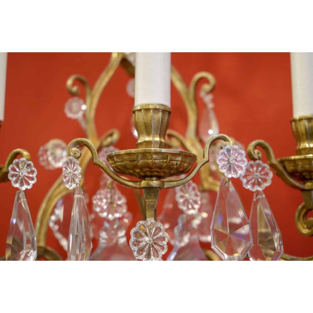 Paire d’appliques. 3. Lumières | Biron Paire d'appliques. 3. Lumières