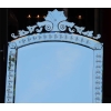 1880/1900′ Miroir Venise Vertical a Bulles et Fleurs 171 x 89,5 cm | Biron 1880/1900' Miroir Venise Vertical a Bulles et Fleurs 171 x 89,5 cm
