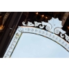 1880/1900′ Miroir Venise Vertical a Bulles et Fleurs 171 x 89,5 cm | Biron 1880/1900' Miroir Venise Vertical a Bulles et Fleurs 171 x 89,5 cm