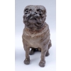Paire de chiens bouledogue en céramique polychrome, travail anglais, XIXème siècle | Biron Paire de chiens bouledogue en céramique polychrome, travail anglais, XIXème siècle
