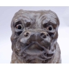 Paire de chiens bouledogue en céramique polychrome, travail anglais, XIXème siècle | Biron Paire de chiens bouledogue en céramique polychrome, travail anglais, XIXème siècle