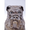 Paire de chiens bouledogue en céramique polychrome, travail anglais, XIXème siècle | Biron Paire de chiens bouledogue en céramique polychrome, travail anglais, XIXème siècle