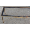 1950/70′ Table Basse en Bronze Doré Décor Palmier Maison Charles 112 X 48 cm | Biron 1950/70' Table Basse en Bronze Doré Décor Palmier Maison Charles 112 X 48 cm