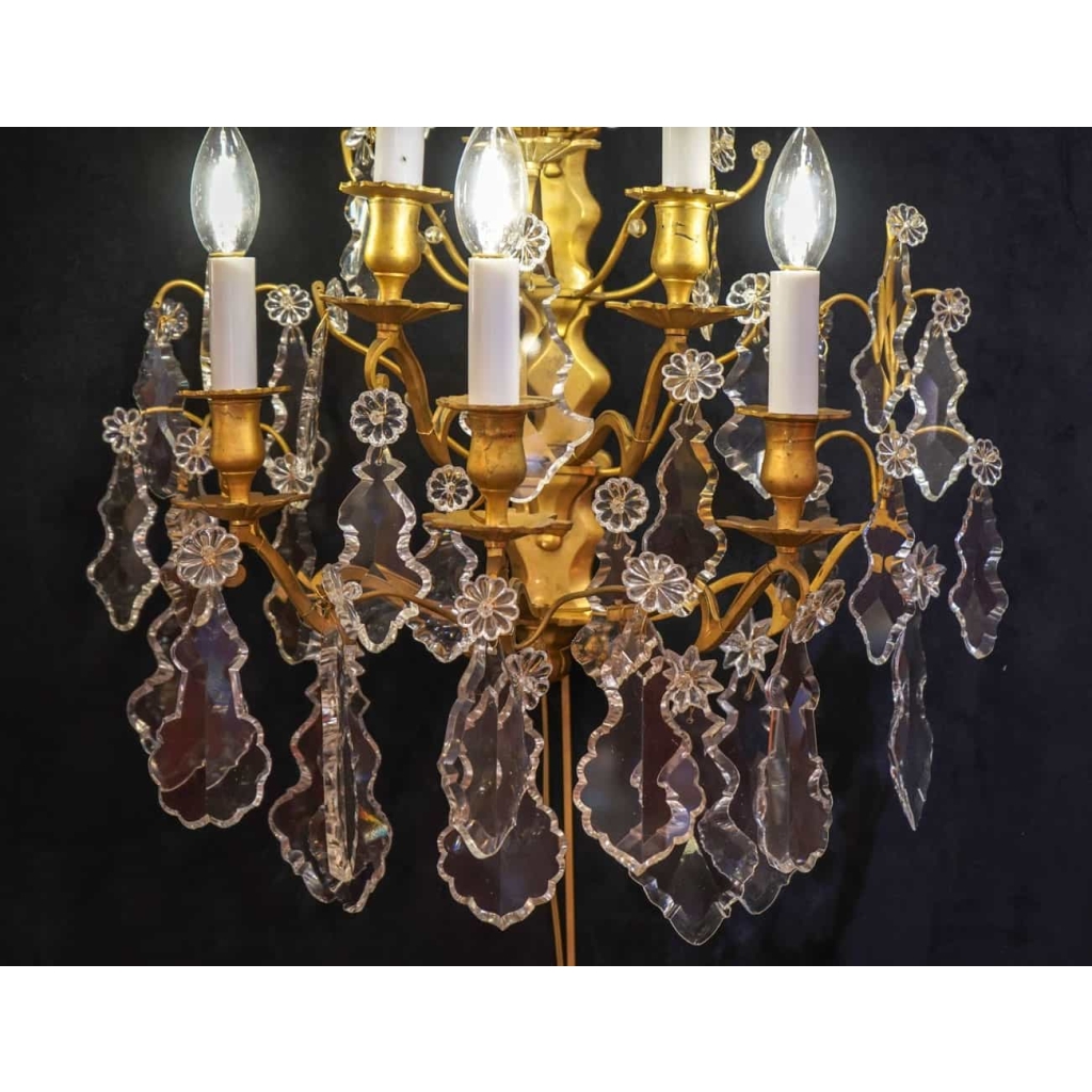 Paire d’appliques à 6 lumières | Biron Paire d'appliques à 6 lumières