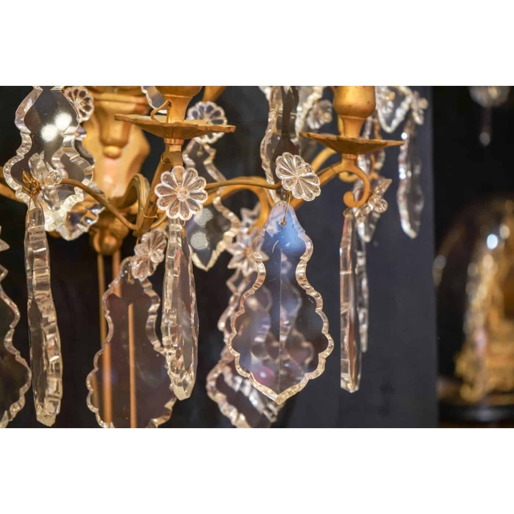 Paire d’appliques à 6 lumières | Biron Paire d'appliques à 6 lumières
