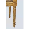 Paire de fauteuils à la reine à colonnes détachées en bois doré, style Louis XVI, circa 1880 | Biron Paire de fauteuils à la reine à colonnes détachées en bois doré, style Louis XVI, circa 1880