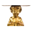 Paire de consoles représentant des putti, bois doré, fin XIXème siècle | Biron Paire de consoles représentant des putti, bois doré, fin XIXème siècle