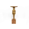 Paire de consoles représentant des putti, bois doré, fin XIXème siècle | Biron Paire de consoles représentant des putti, bois doré, fin XIXème siècle