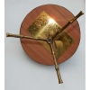 1970' Serviteur en Bronze Avec Galerie Modele Bambou Maison Bagués