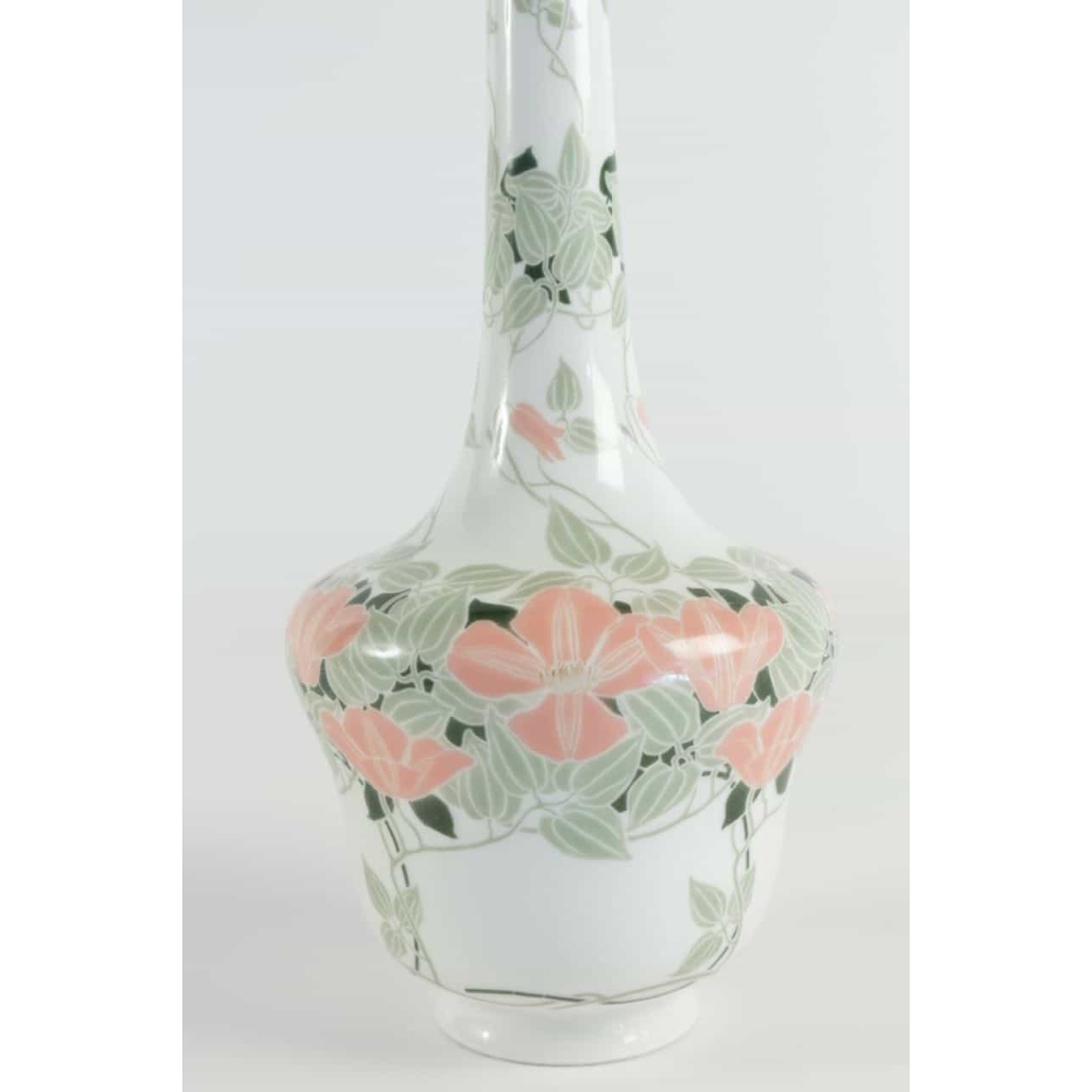 Vase col cigogne en porcelaine de Sèvres – céramique art nouveau | Biron Vase col cigogne en porcelaine de Sèvres - céramique art nouveau